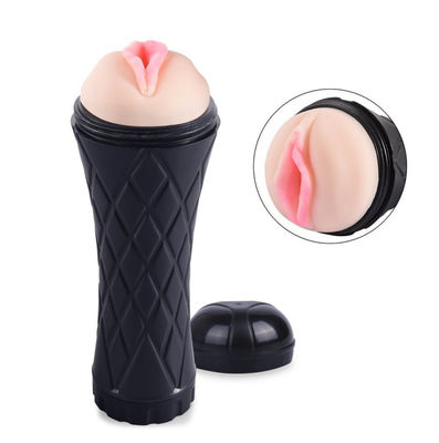 ABS TPE واقعية ذكر ألعاب استمناء 24 سنتيمتر Oral Vaginalle