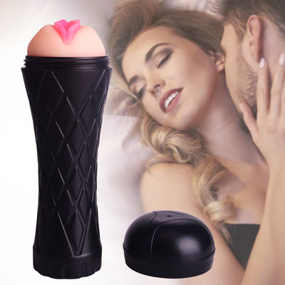 ABS TPE واقعية ذكر ألعاب استمناء 24 سنتيمتر Oral Vaginalle
