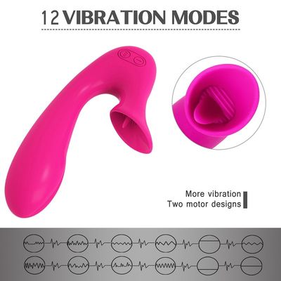 قابلة لإعادة الشحن G Spot Honey ألعاب جنسية منخفضة الضوضاء 50dB 12 نماذج اهتزاز