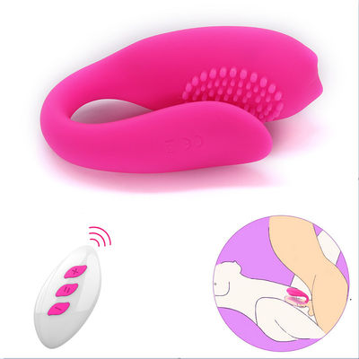 لعبة الجنس الهزاز اللاسلكي المثيرة G Spot U على شكل محفز البظر