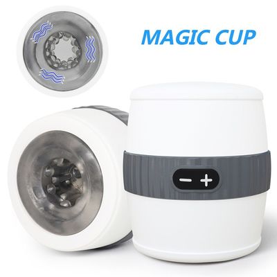 ماء IPX7 الجنس اللسان الذكور Masterbation هزاز 12 أوضاع الاهتزاز