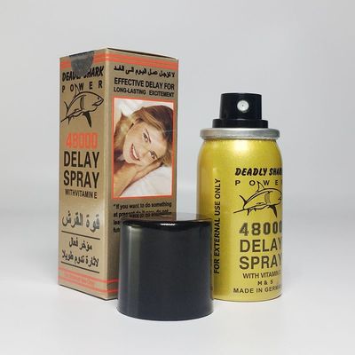 Herbal Deadly Shark 48000 Delay Spray 40ml قوي مع فيتامين E.